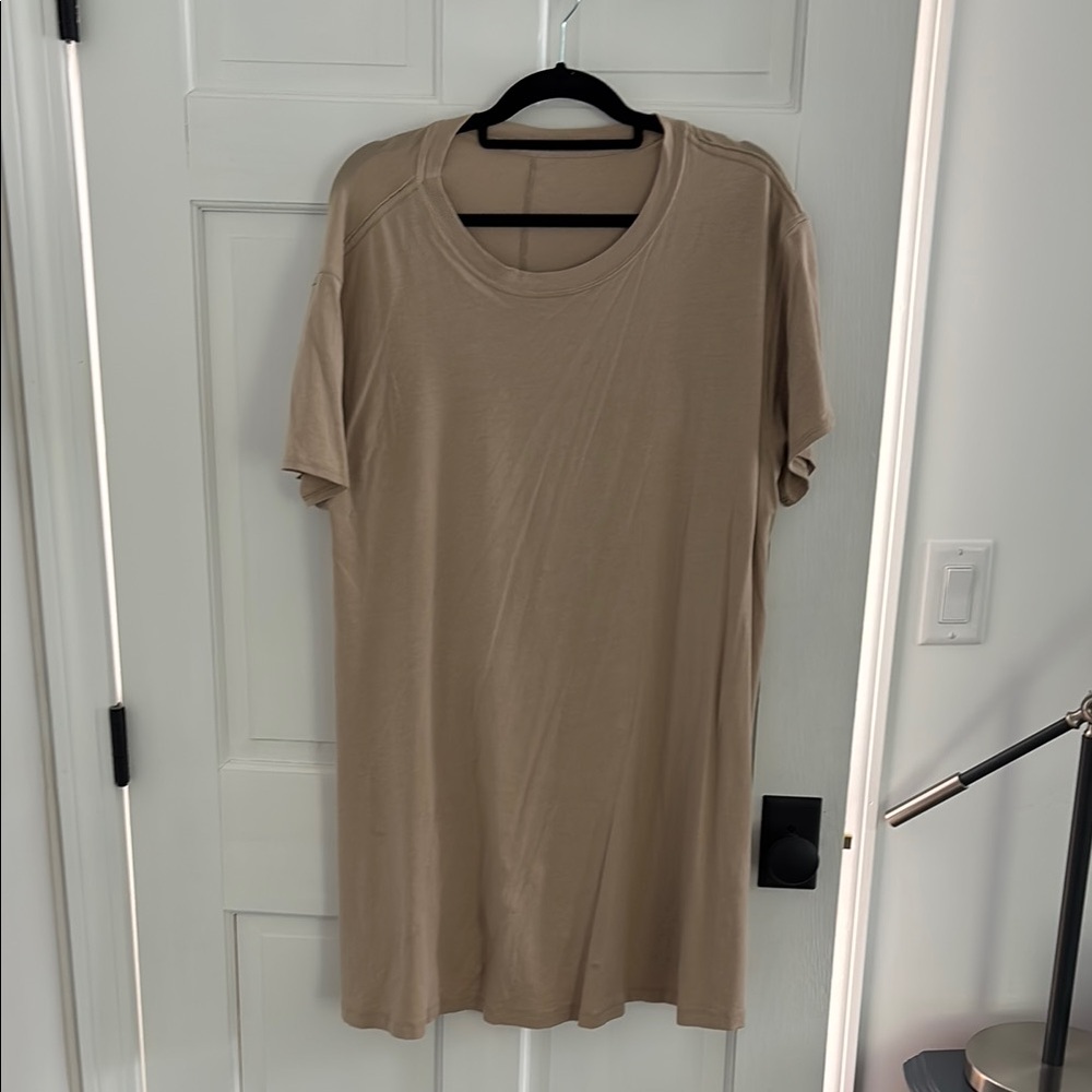 All Yours Oversized Short Sleeve T-Shirt Dress- Lululemon
